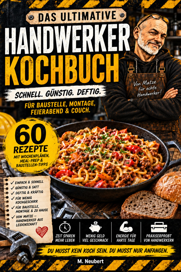 Cover: Das ultimative Handwerker-Kochbuch